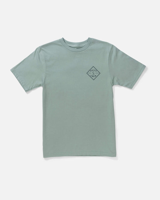 Salty crew T-SHIRTS S/S Tippet  S/S Tee Kids - Mackerel in MACKEREL