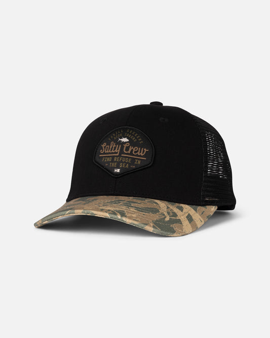 Border Trucker - Black Camo