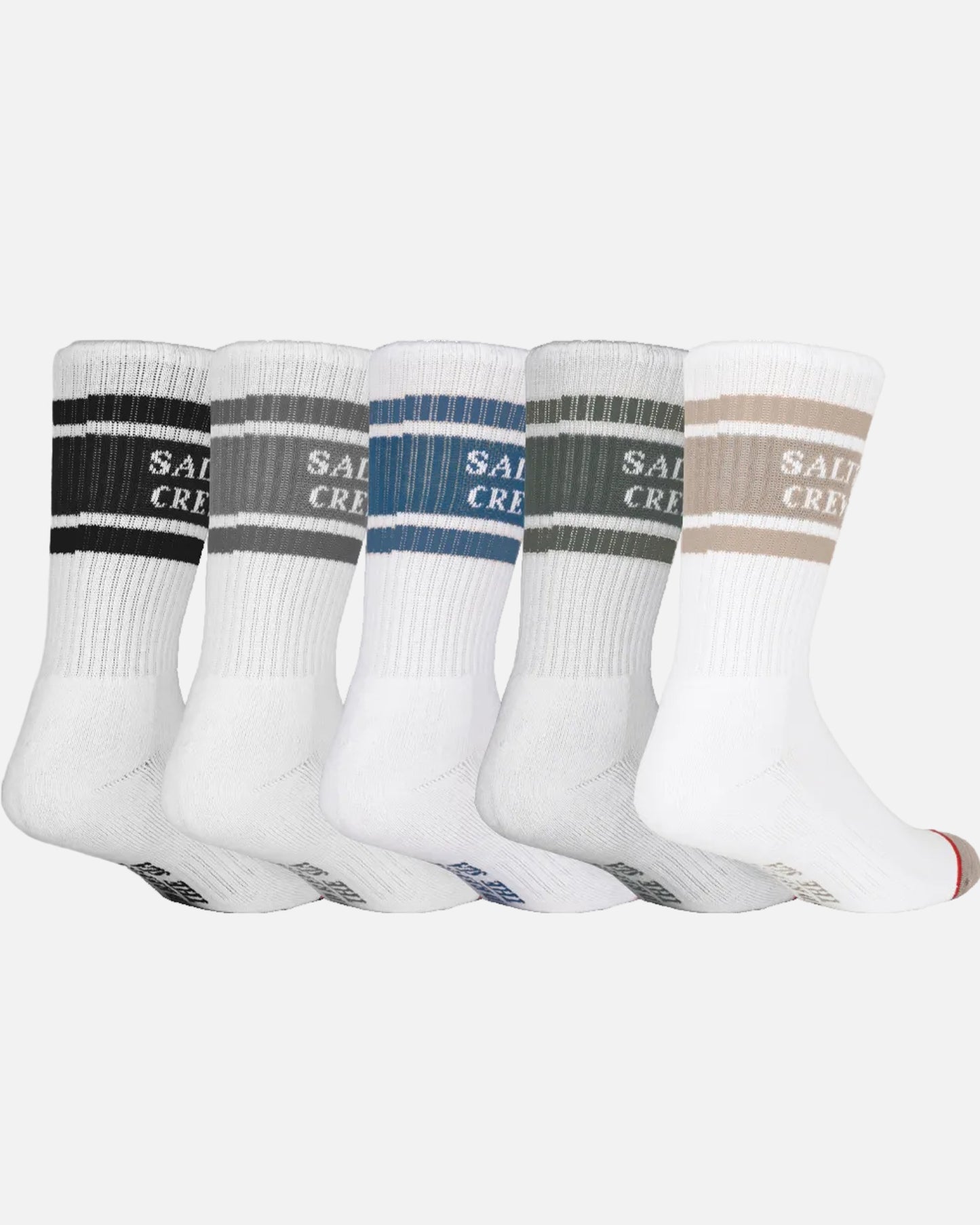 Beacons Sock 5 Pack - White