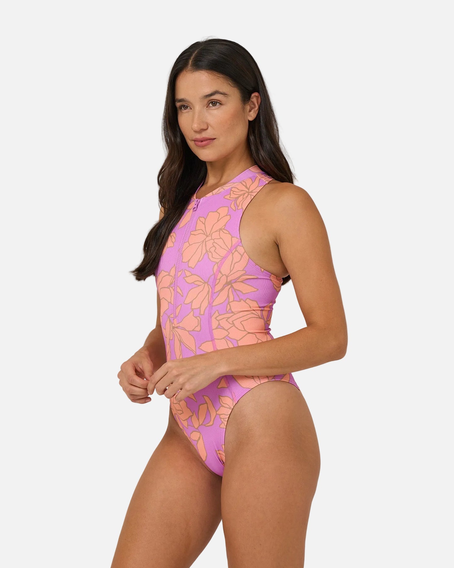 Rose Parade Surf Suit - Violet