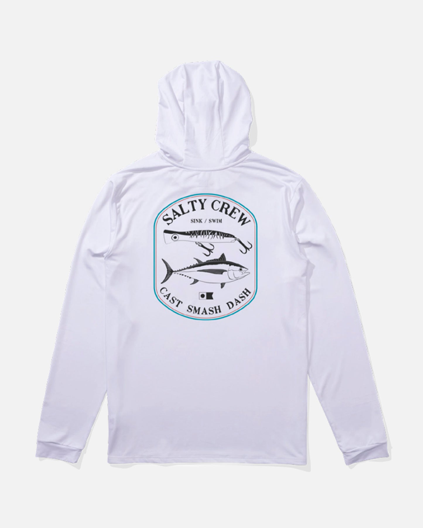 Surface Hooded Sunshirt - White