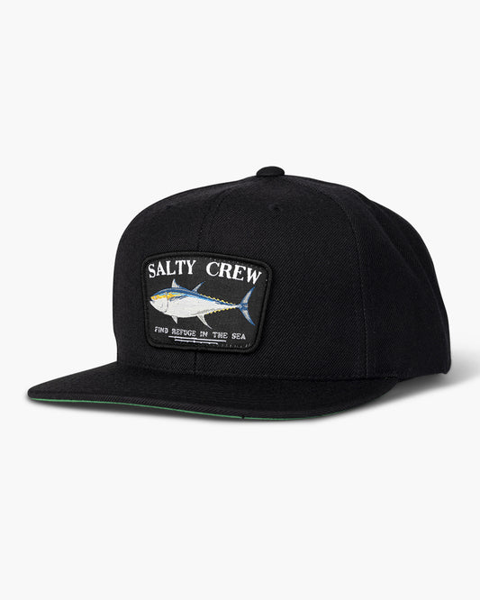 Big Blue  6 Panel Kids - Black