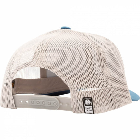 Salty Crew CAPS MAHI Mount RETRO TRUCKER in Slate/Silver
