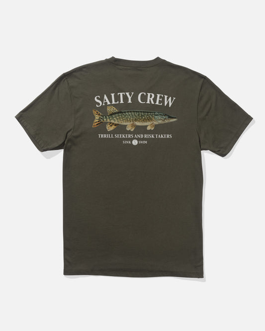 Euro Pike Premium S/S Tee - Dusty Olive