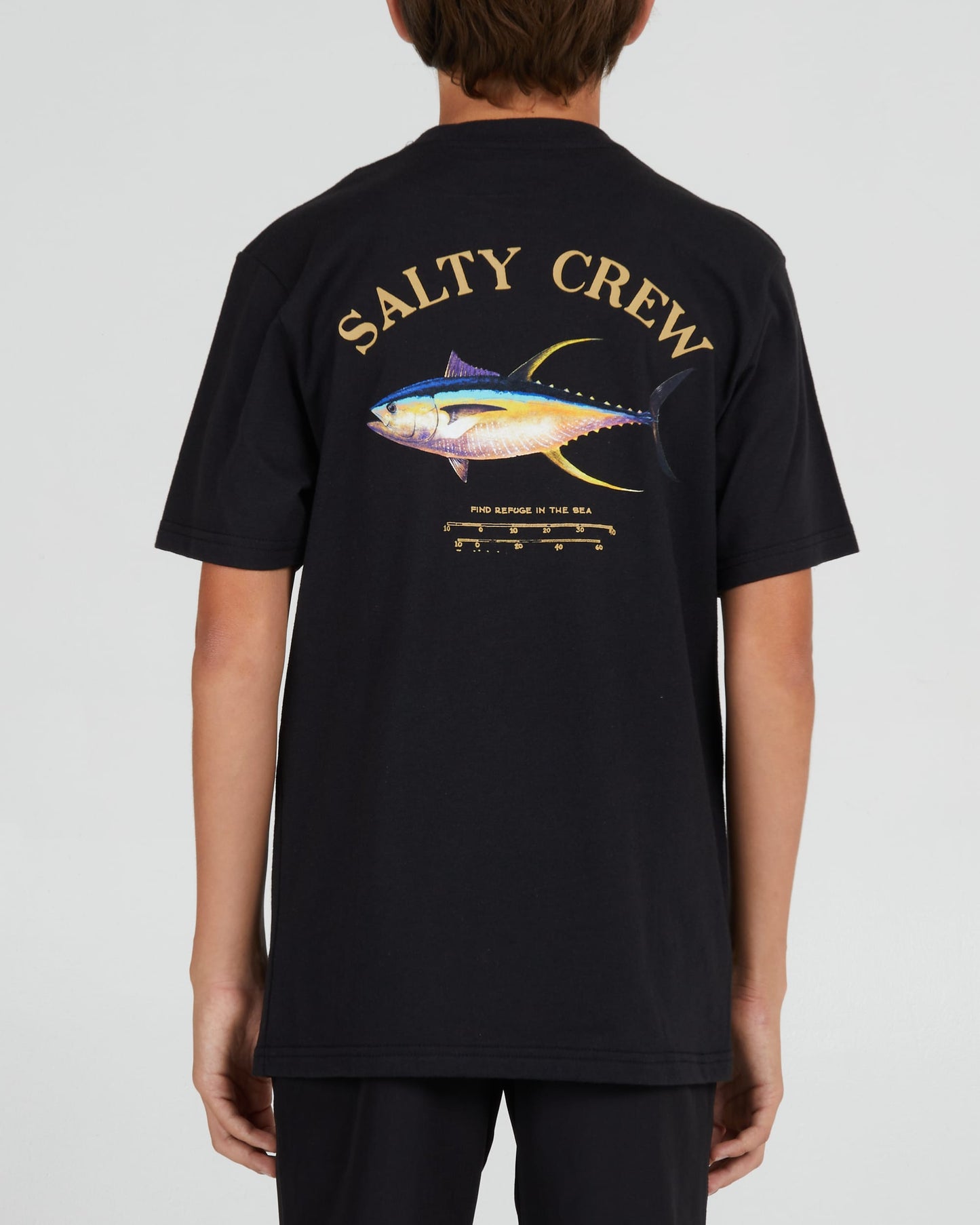 Salty Crew Boys - Ahi Mount Boys S/S Tee - Black