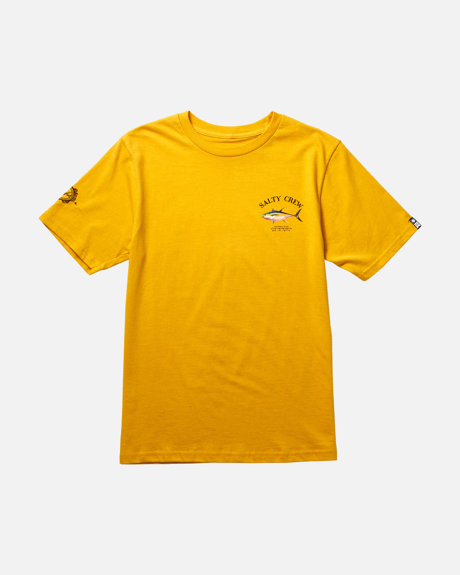 Salty Crew Boys - Ahi Mount Boys S/S Tee - Mustard