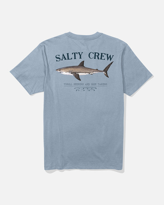 Bruce  S/S Tee Kids - Blue Fog
