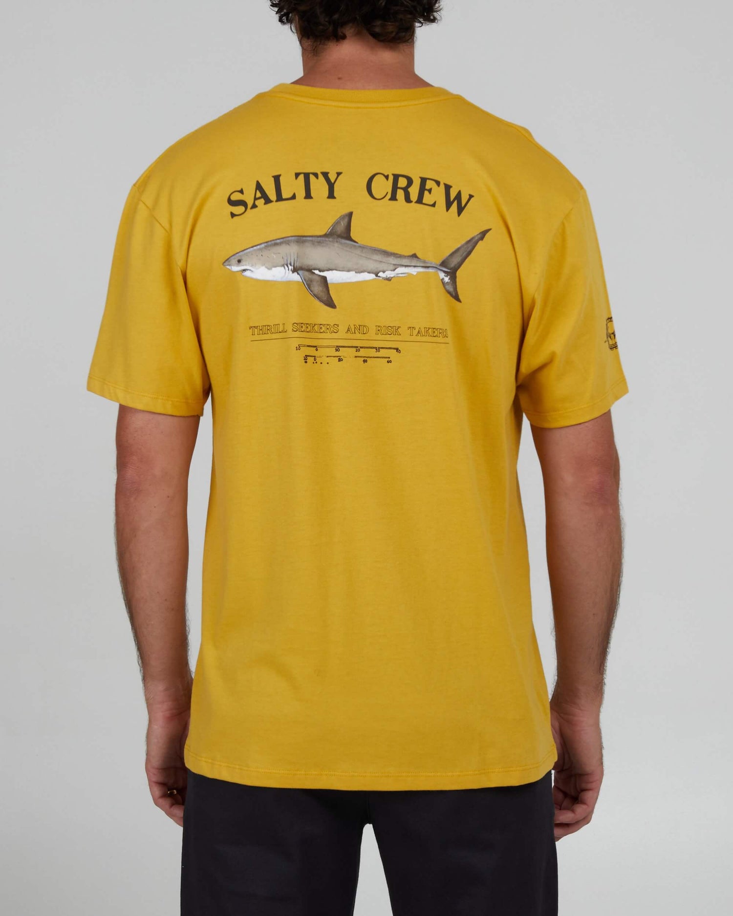 Salty Crew Men - Bruce Premium S/S Tee - Mustard