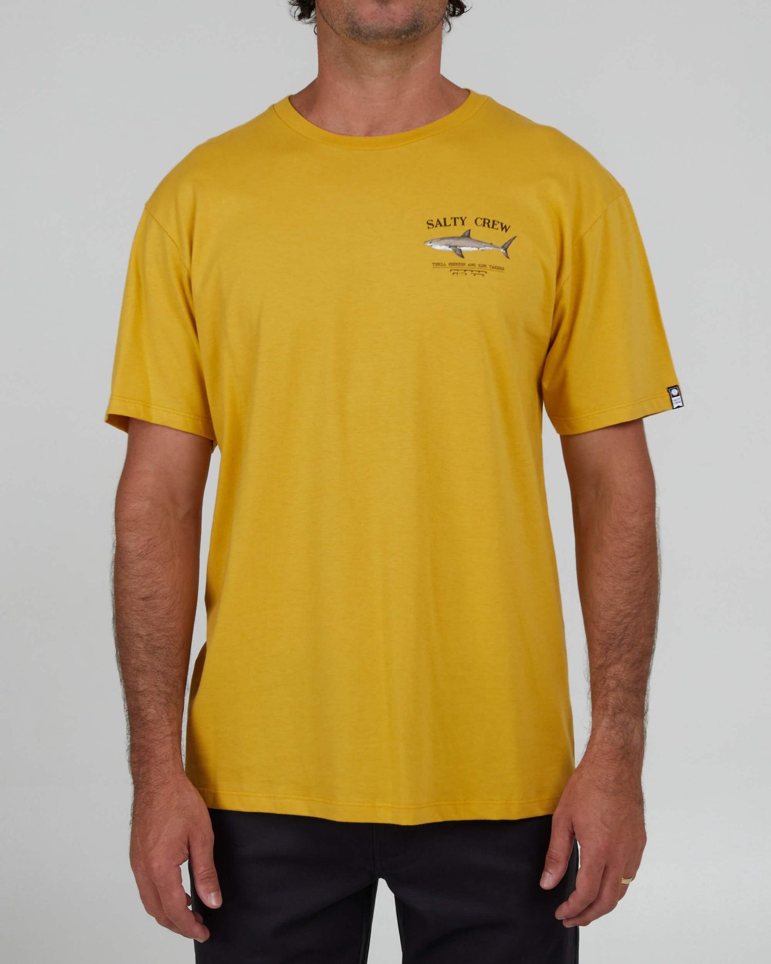 Salty Crew Men - Bruce Premium S/S Tee - Mustard