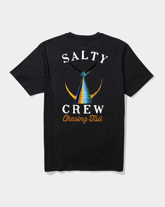 Tailed S/S Tee - Black