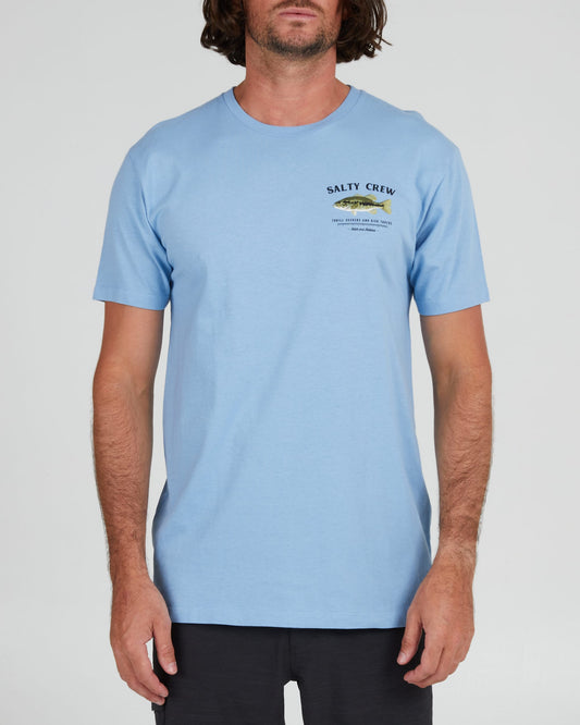 Salty crew T-SHIRTS S/S Bigmouth Premium S/S Tee - MARINE BLUE in MARINE BLUE