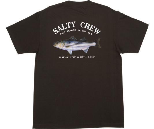 Striper Ss Tee - Black