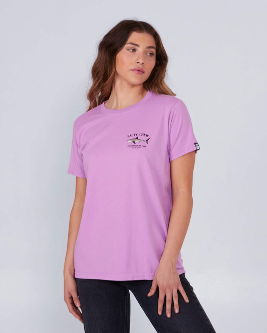 Salty Crew Womens - Bruce Boyfriend Tee - Orchid