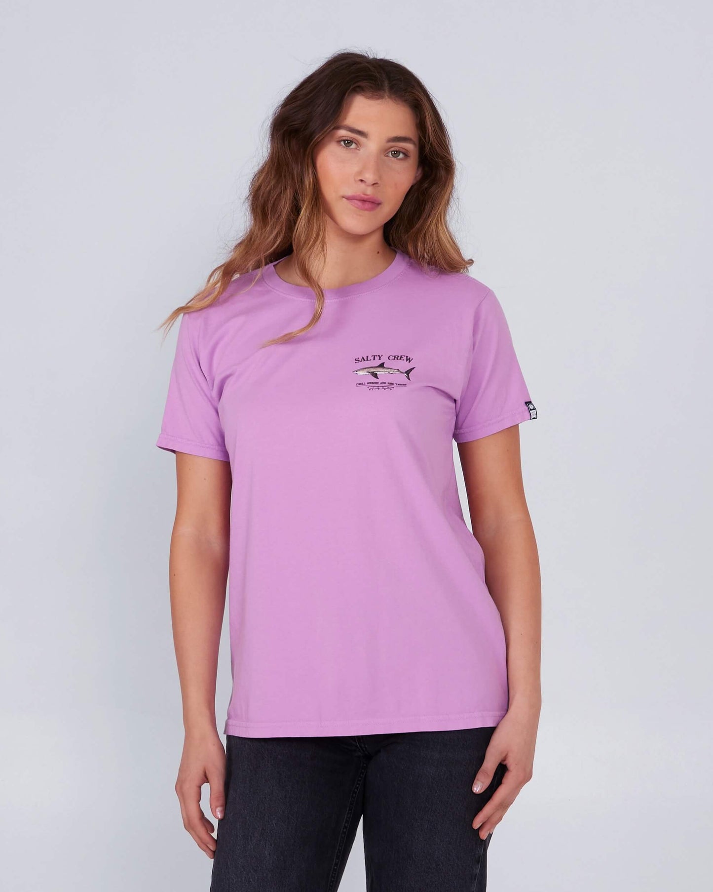 Salty Crew Womens - Bruce Boyfriend Tee - Orchid