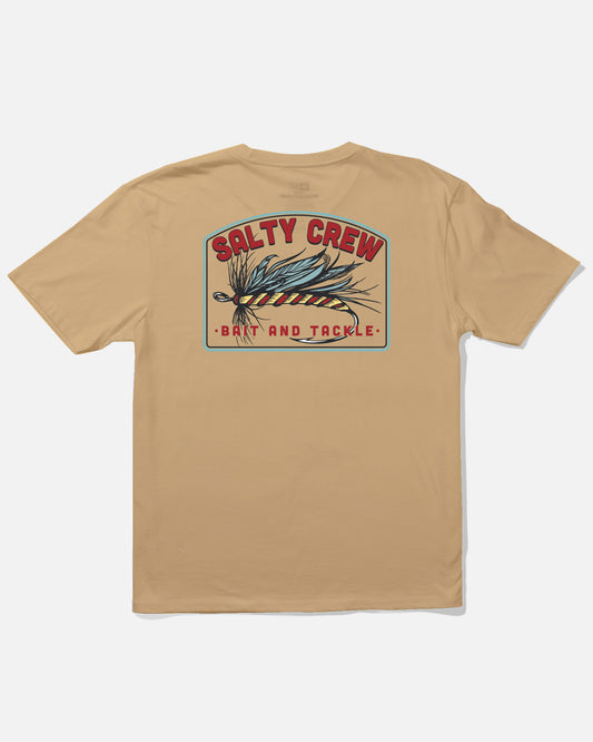 Fly Drop Standard S/S Tee - Camel