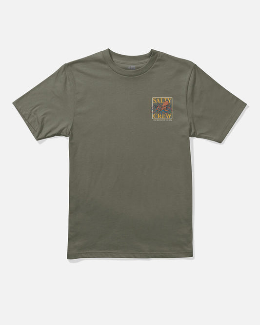 Ink Slinger  S/S Tee Kids - Dusty Olive