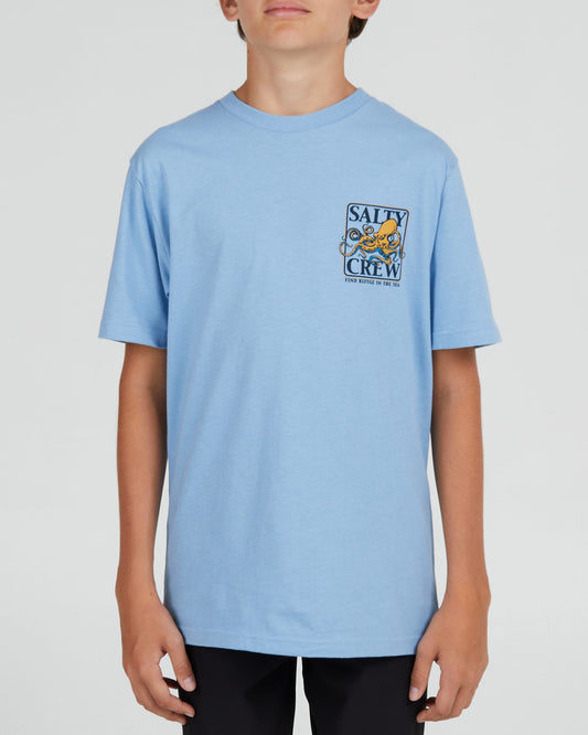 Salty Crew Boys - Ink Slinger Boys S/S Tee - Marine Blue