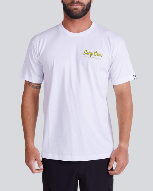Largemouth Premium S/S Tee - White