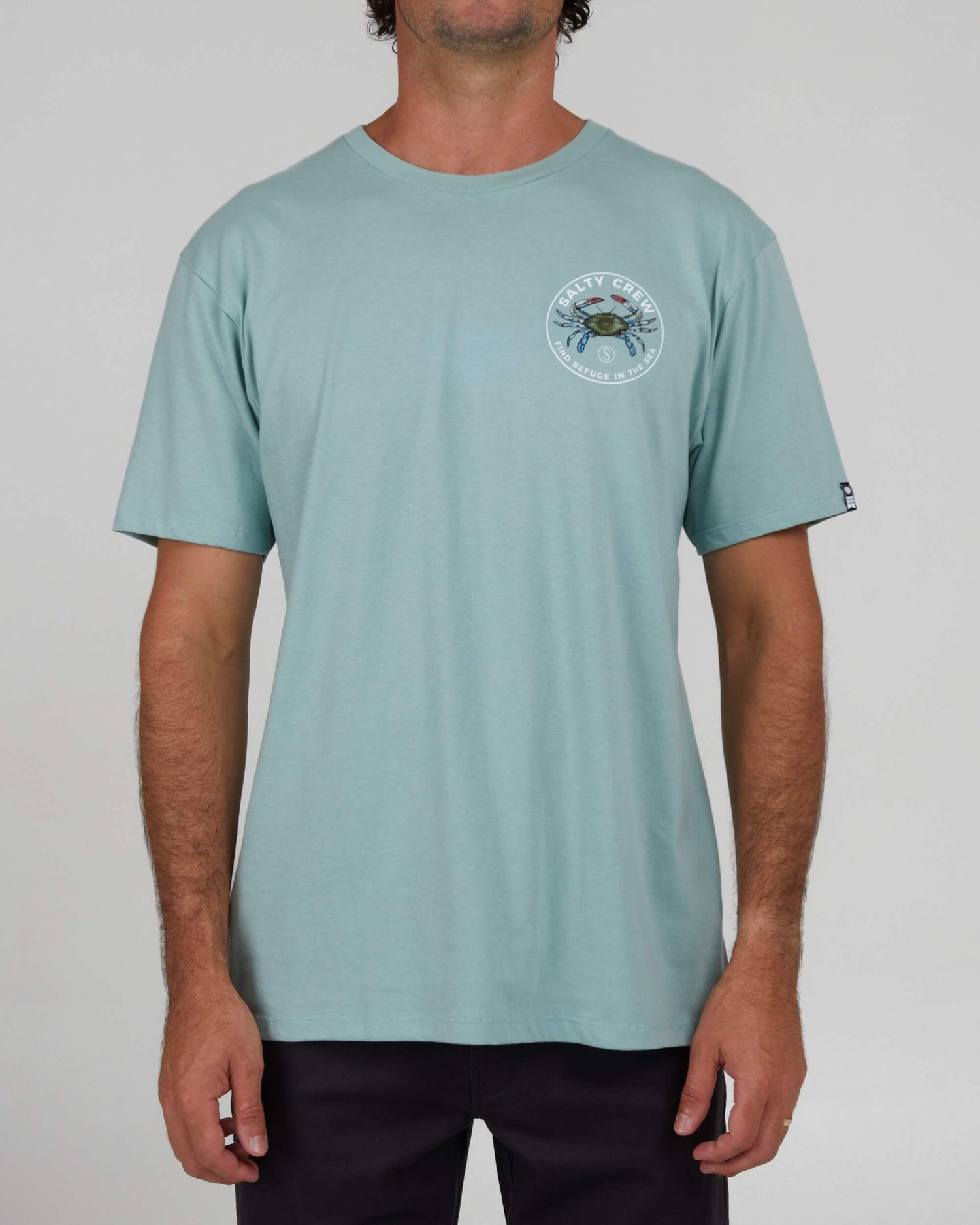 Salty Crew Men - Blue Crabber Premium S/S Tee - Mackerel