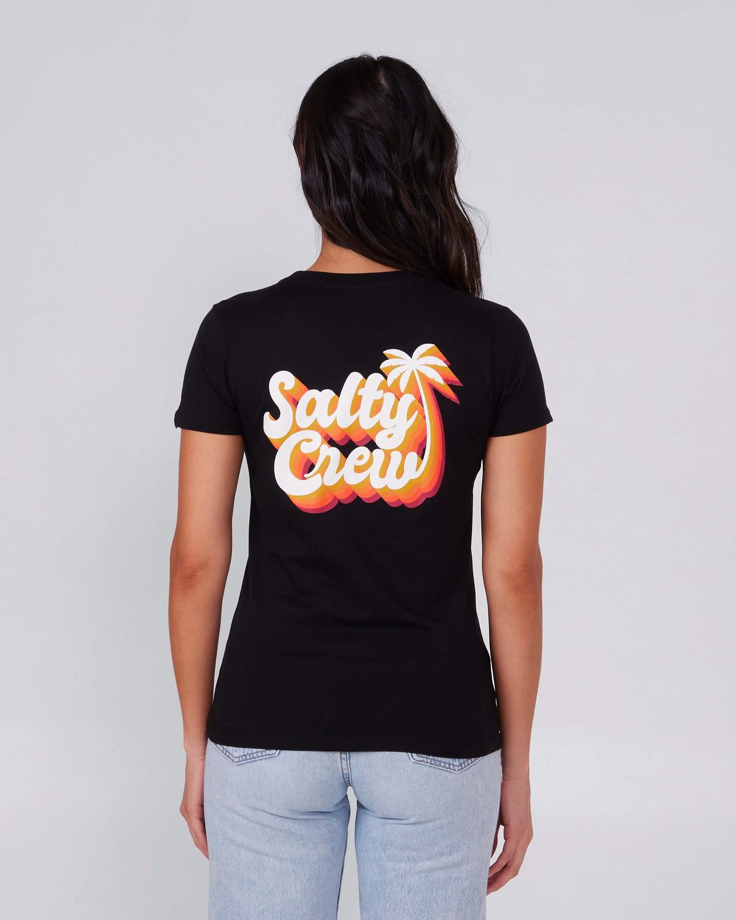 Salty Crew Womens - Salty Seventies Classic Tee - Black