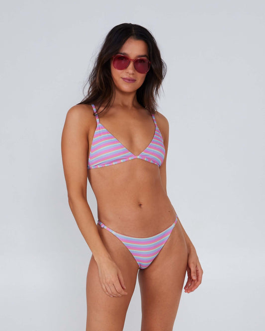 Salty Crew Womens - Shorebreak Rib Bikini Top - Orchid