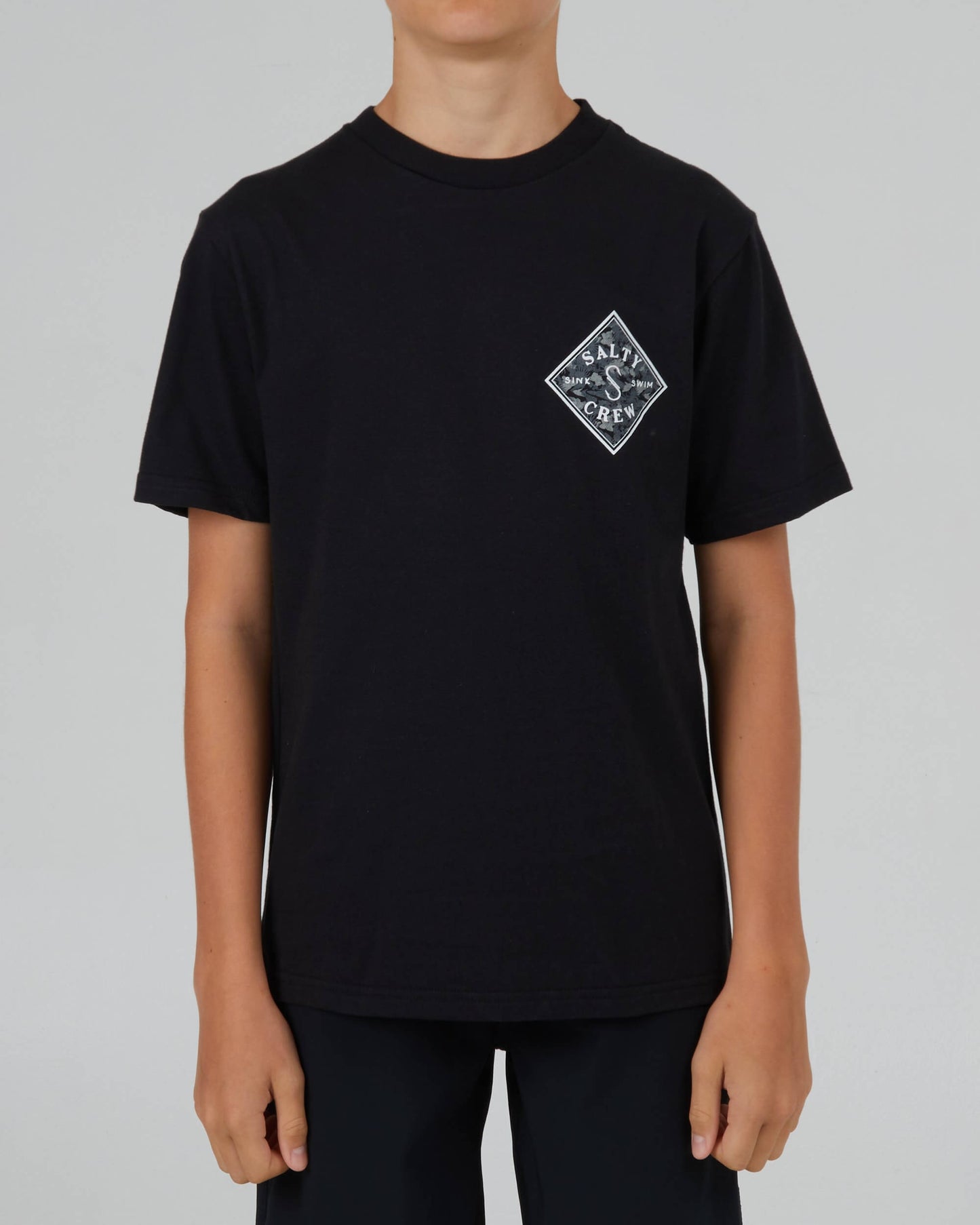 Salty Crew Boys - Tippet Tropics Boys S/S Tee - Black