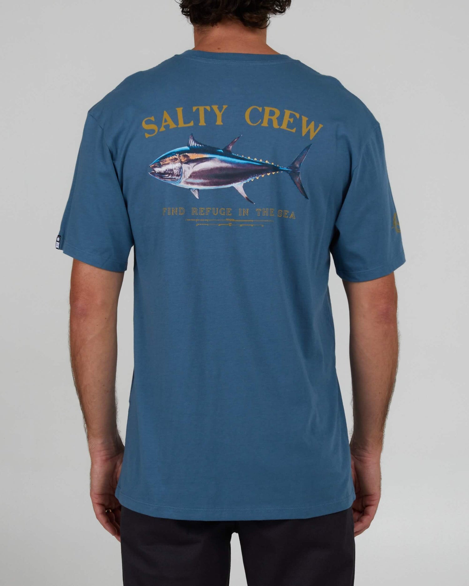 Salty Crew Men - Big Blue Premium S/S Tee - Slate