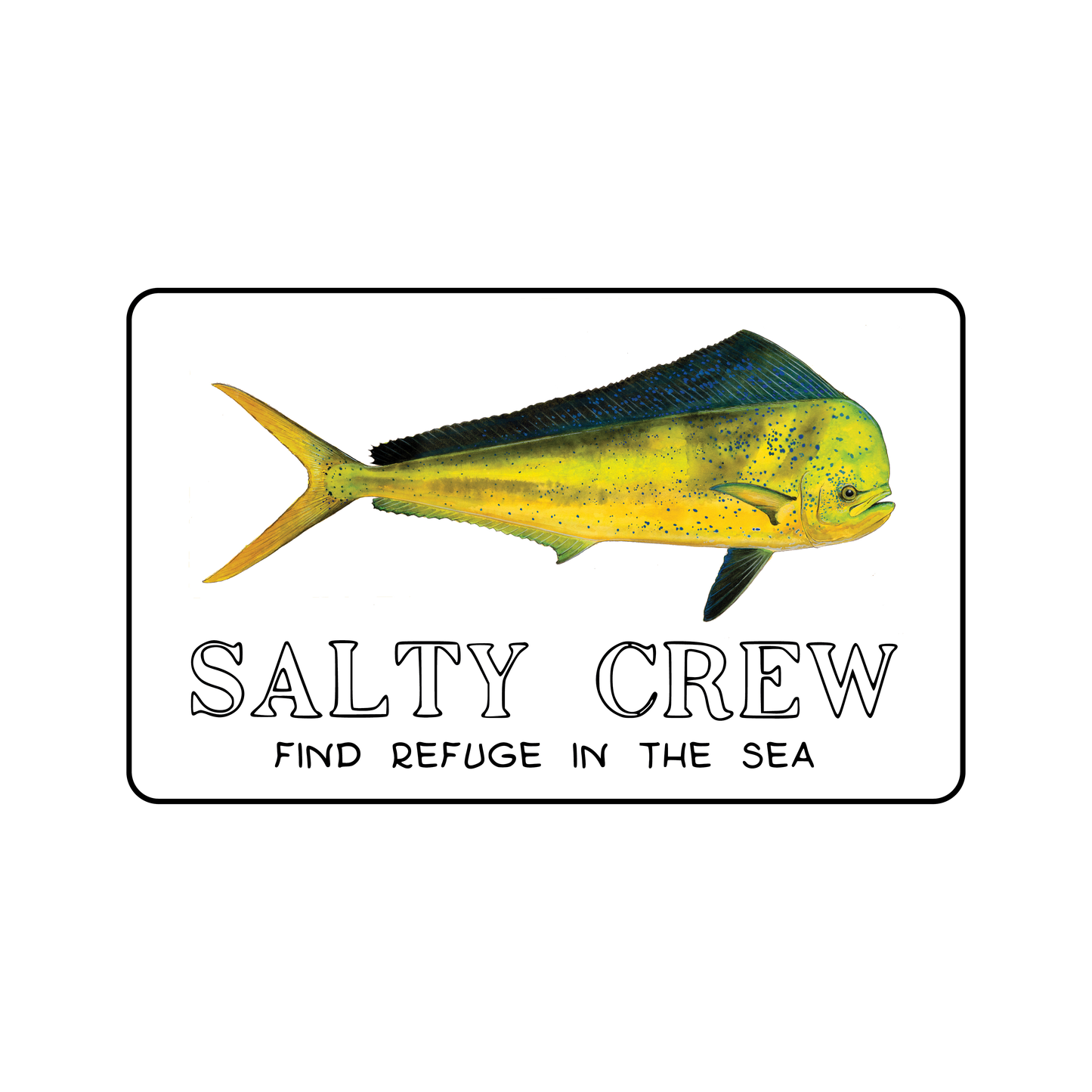 Golden Mahi Premium S/S Tee - White