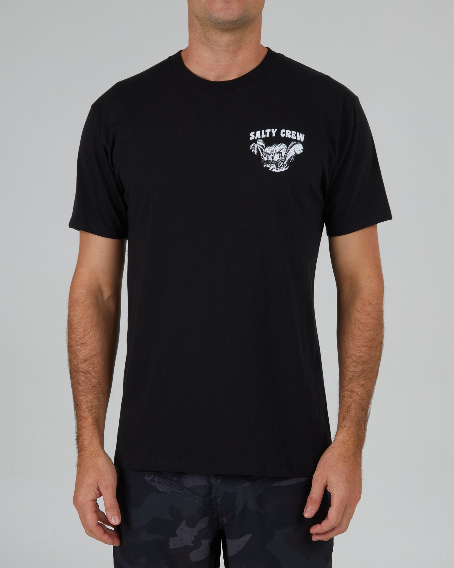 SHAKA PREMIUM S/S TEE - Black