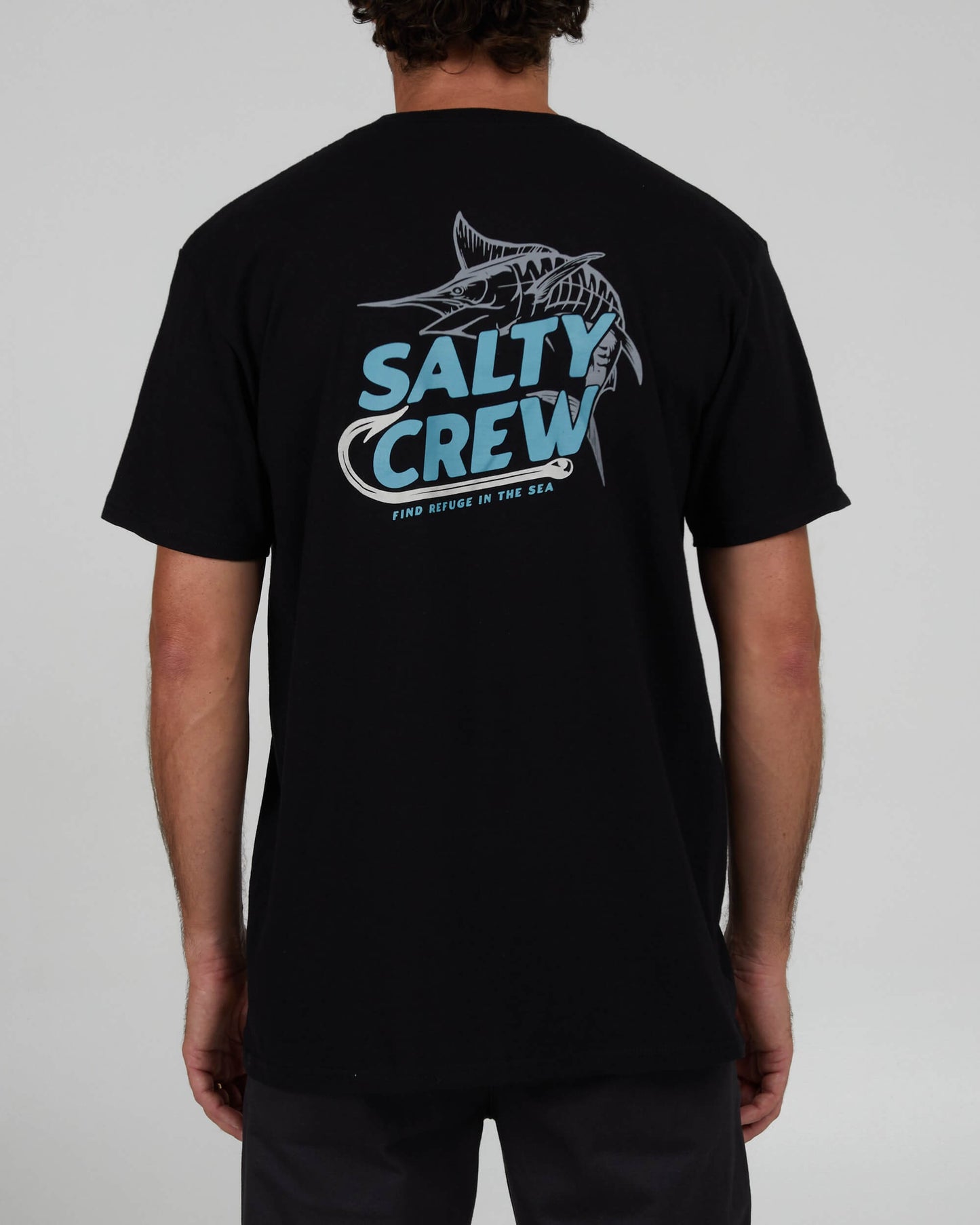 Salty Crew Men - Hook Up Classic S/S Tee - Black