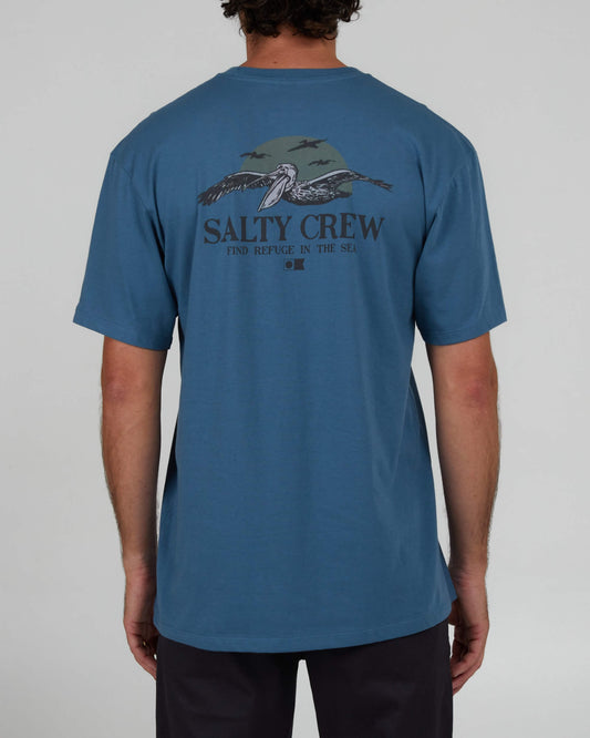 Salty Crew Men - Soarin Premium S/S Tee - Slate