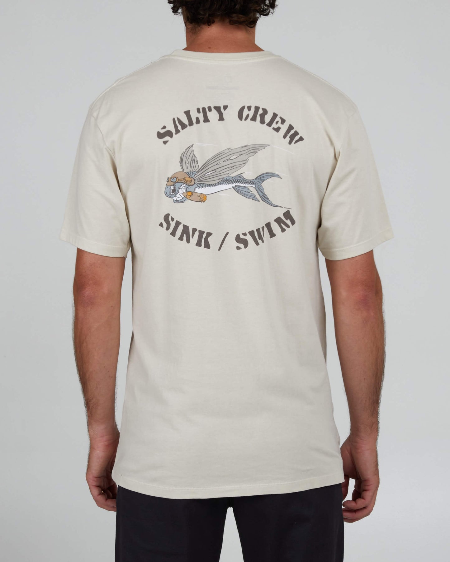 Salty Crew Men - Kamikaze Premium S/S Tee - Bone