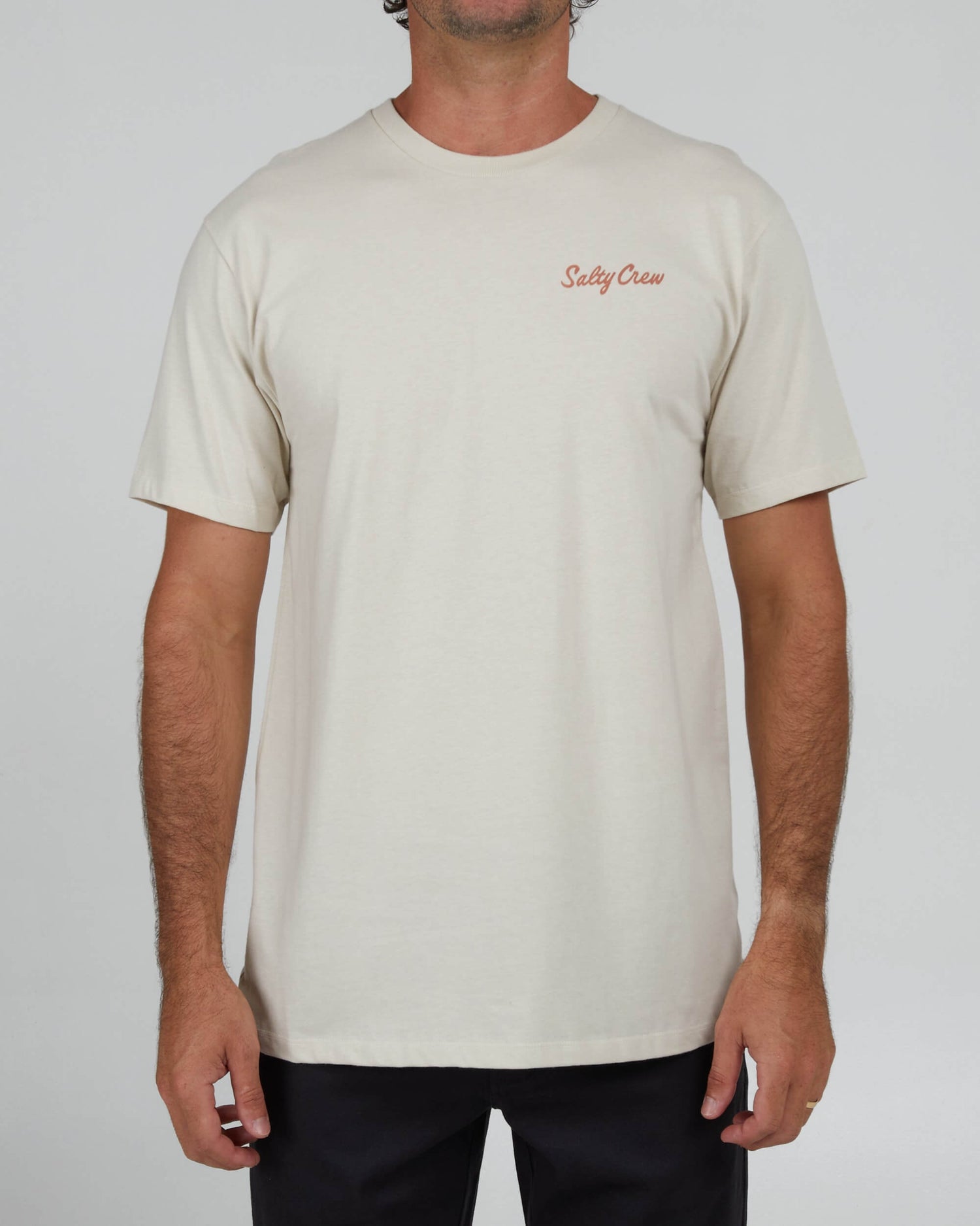 Salty Crew Men - Labeled Premium S/S Tee - Bone