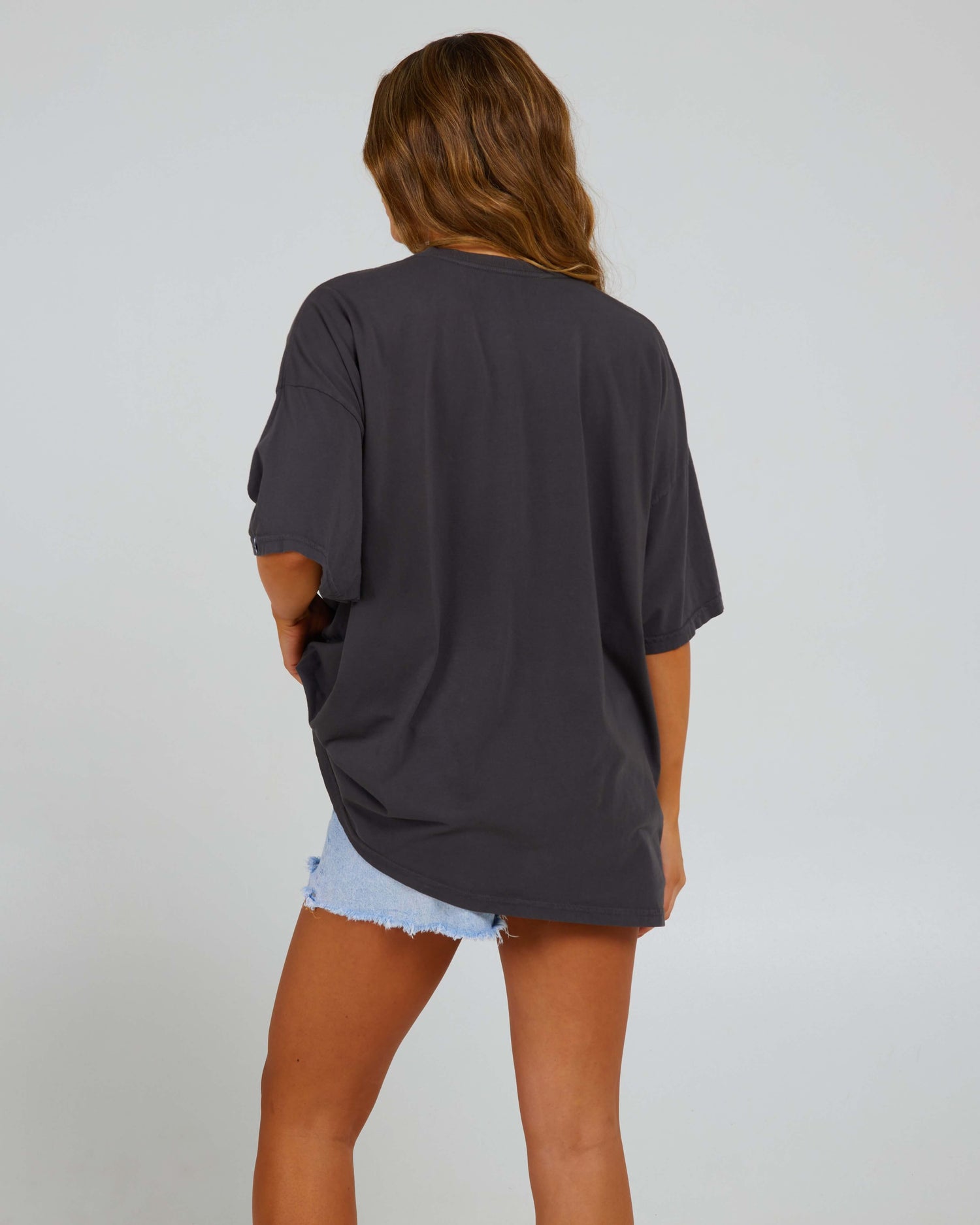 Salty Crew Womens - Big Wave Cover Up Tee - Charcoal