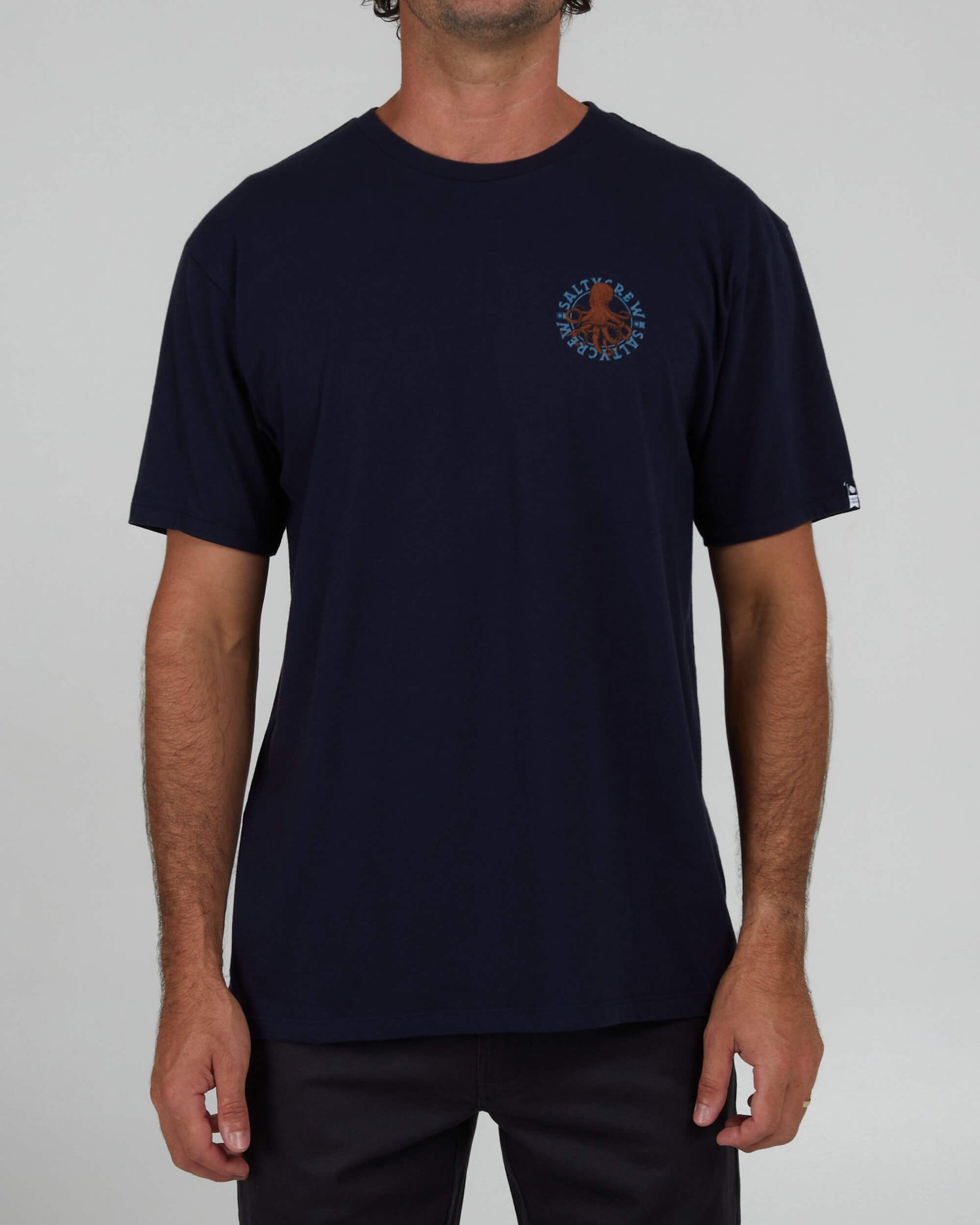 Salty Crew Men - Tentacles Premium S/S Tee - Navy