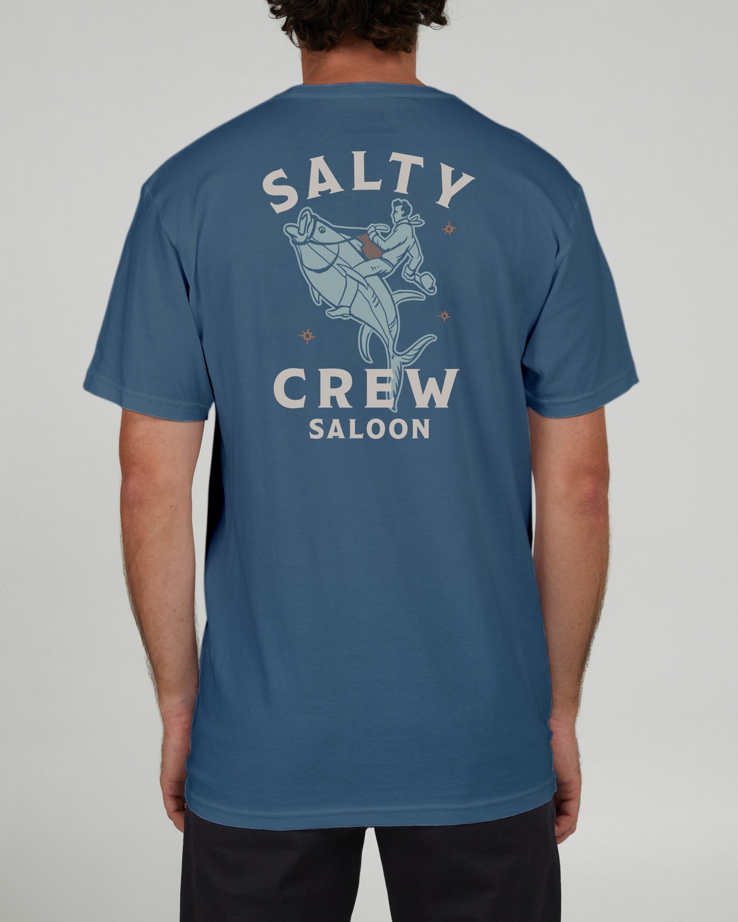 Salty Crew Men - Saloon Premium S/S Tee - Slate