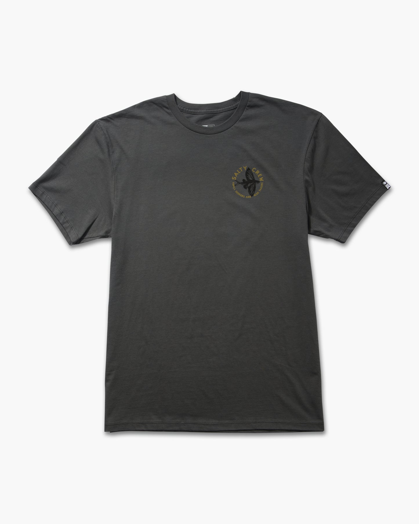 Fly By Ss Tee - Charcoal