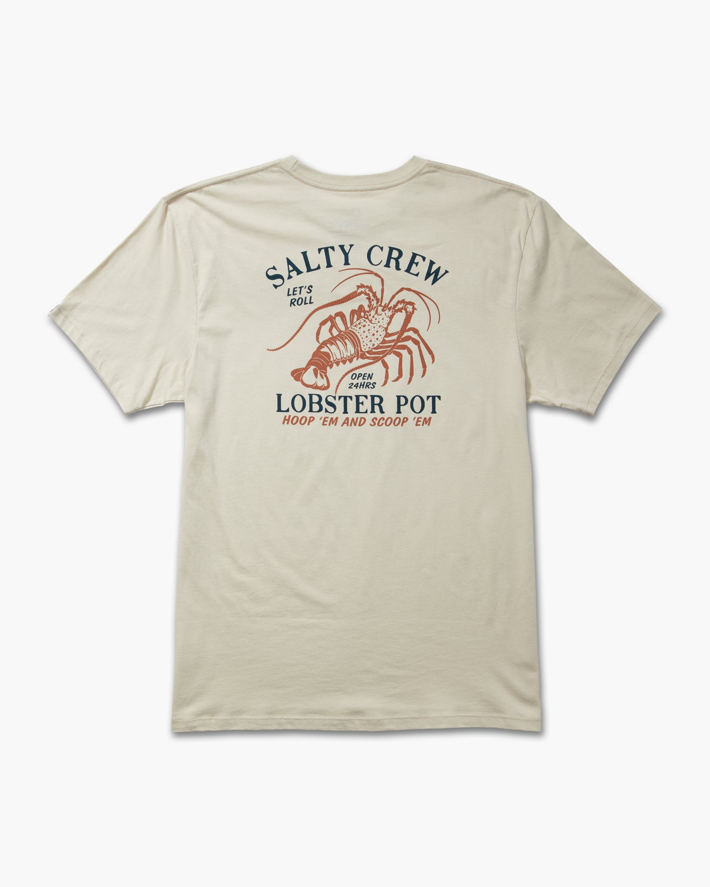 Lobster Pot Ss Tee - Bone