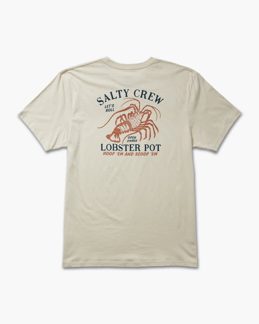 Lobster Pot Ss Tee - Bone