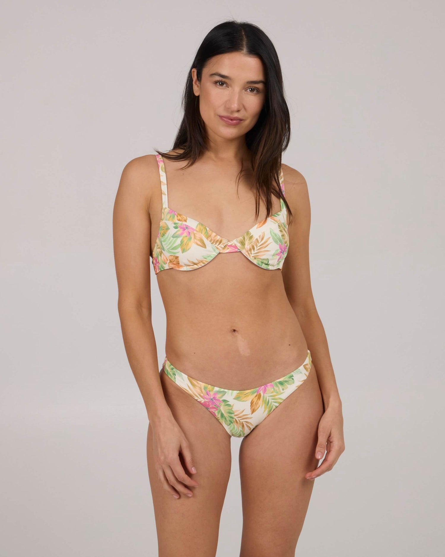 Salty crew SWIMWEAR North Shore Balcony Top - Off White in Off White