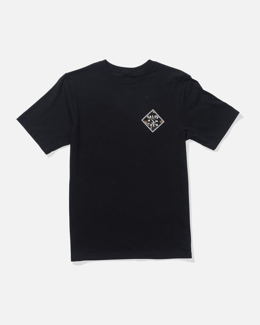 Tippet Fill  Ss Tee Kids - Black