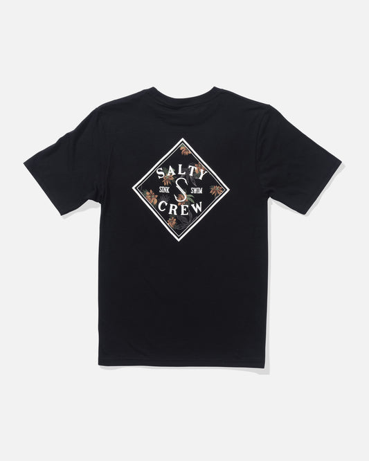 Tippet Fill  Ss Tee Kids - Black