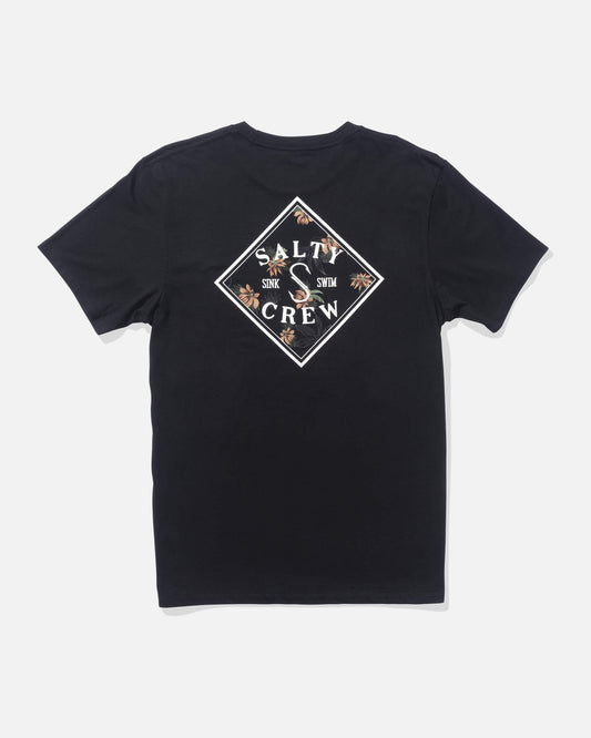 Salty crew T-SHIRTS S/S Tippet Fill Ss Tee - Black in Black