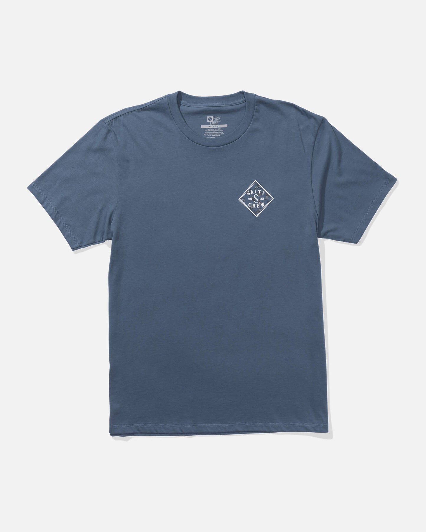 Salty crew T-SHIRTS S/S Tippet Fill Ss Tee - Slate in Slate