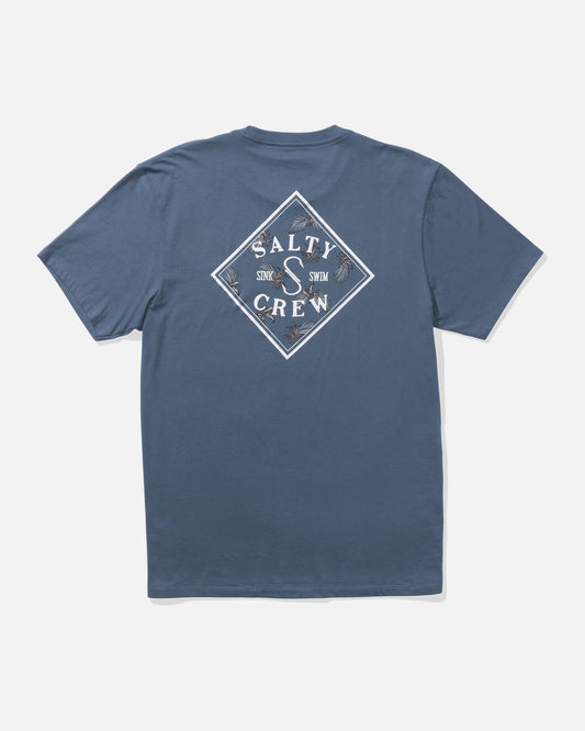 Salty crew T-SHIRTS S/S Tippet Fill Ss Tee - Slate in Slate