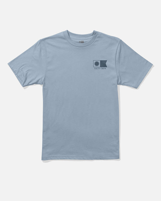 Flagship  Ss Tee Kids - Blue Fog