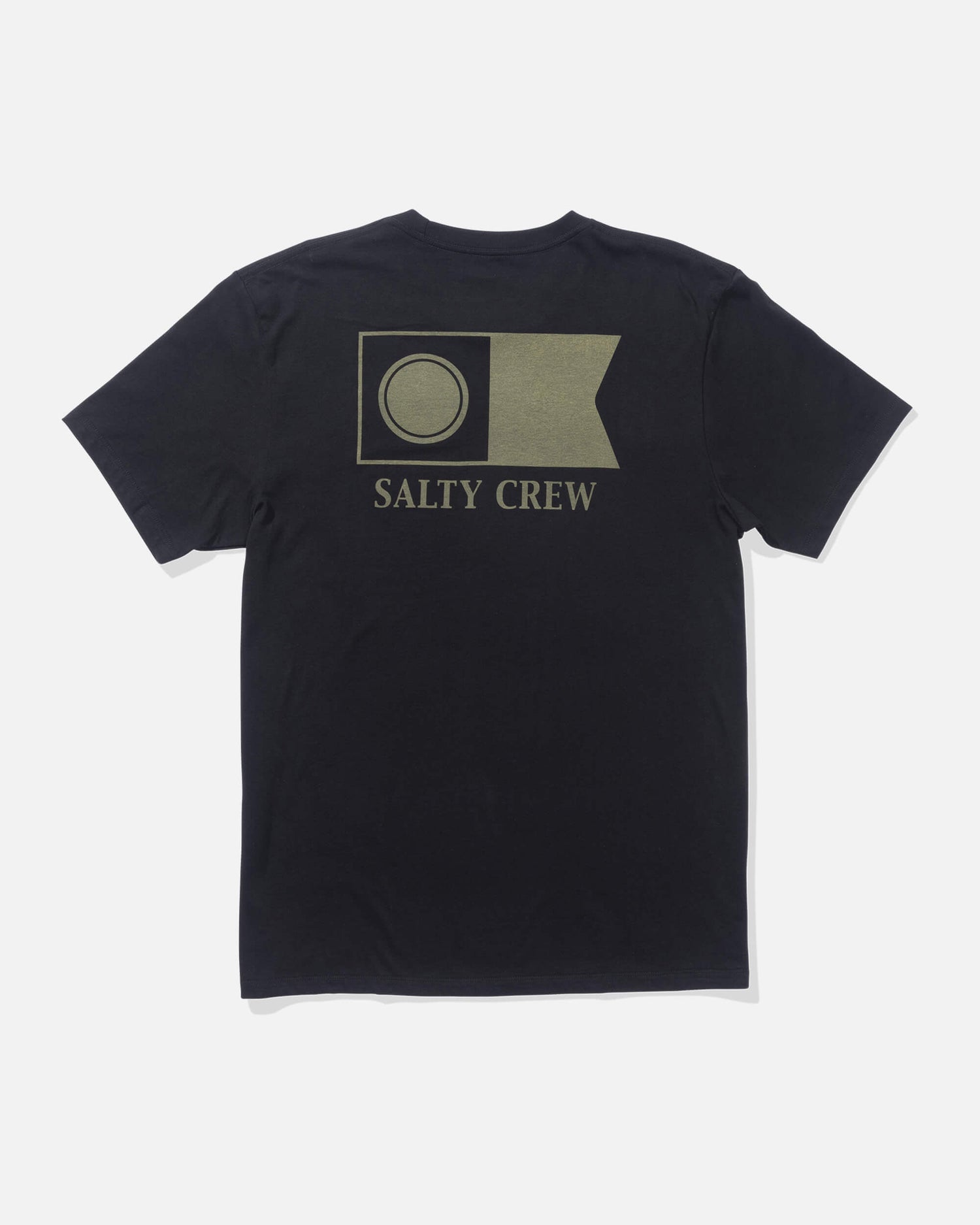 Salty crew T-SHIRTS S/S Flagship Ss Tee - Black in Black