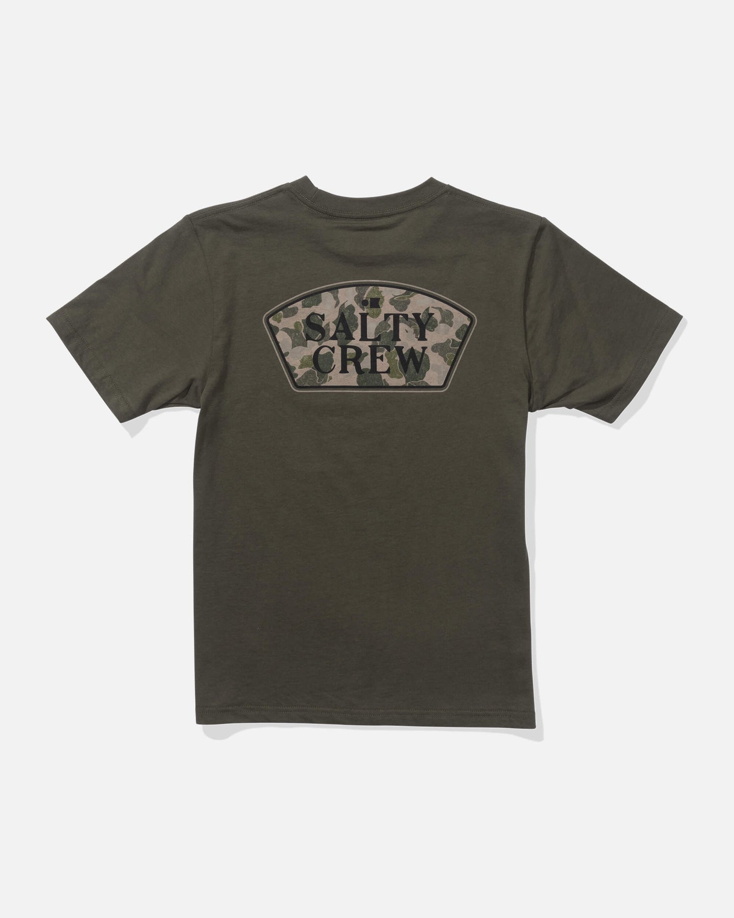 Salty crew T-SHIRTS S/S Filler Up  Ss Tee Kids - Dusty Olive in Dusty Olive