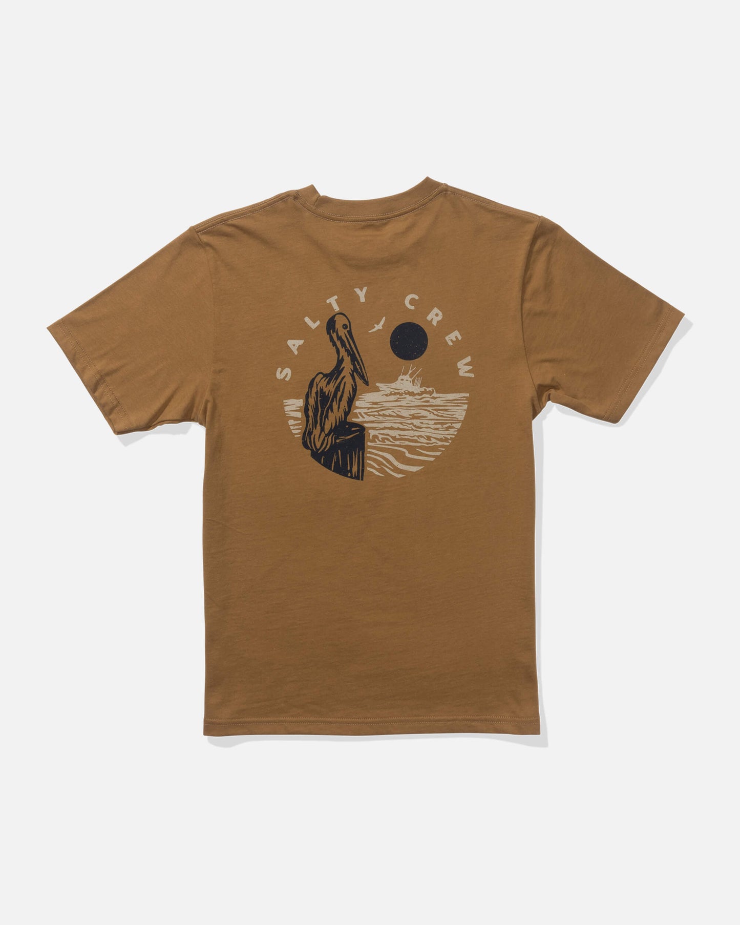 Salty crew T-SHIRTS S/S Stakeout  Ss Tee Kids - Caramel in Caramel