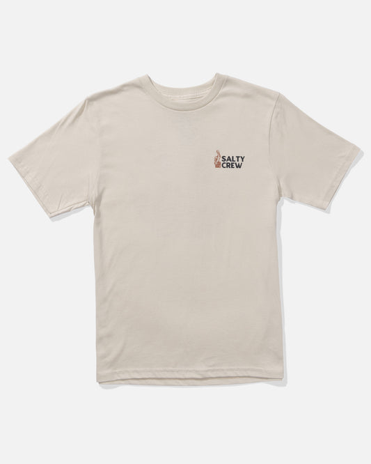 Stakeout Ss Tee - Moonbeam
